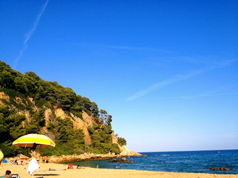 The beach at Santa Cristina