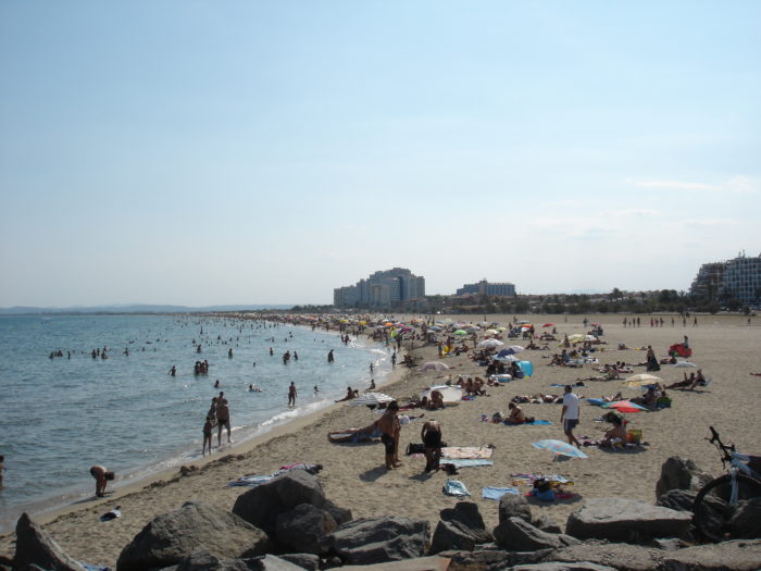 Empuriabrava's beach