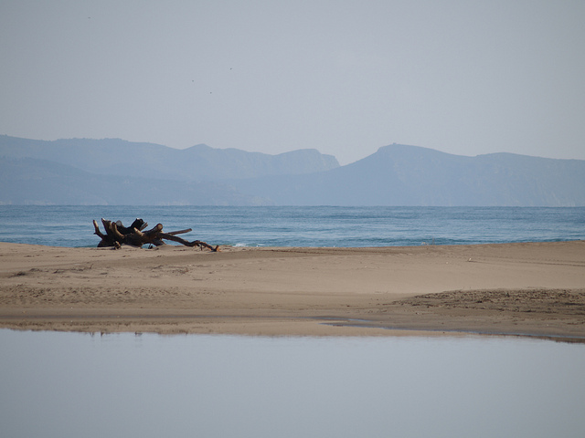 The beach at Sant Pere Pescador