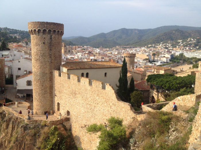 Tossa Castle.