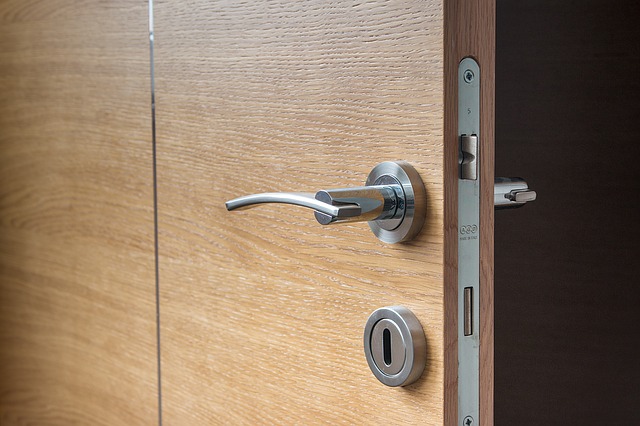 Hotel door