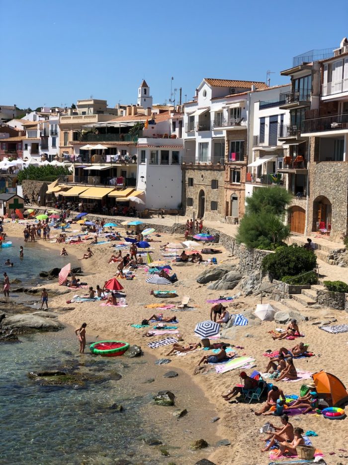 people on beach during daytime